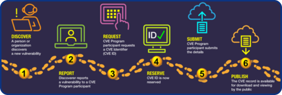 Processo de registro de uma CVE